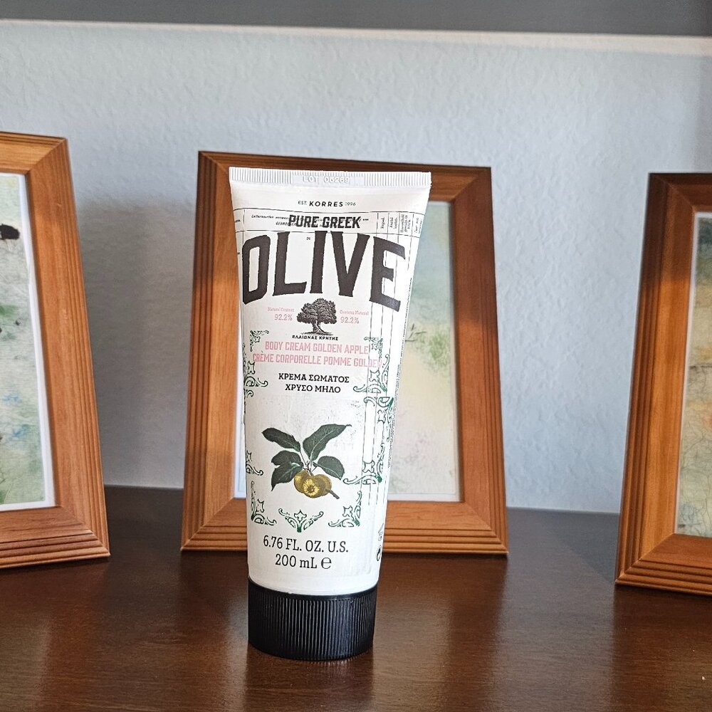 Pure Greek Olive Body Cream Golden Apple- 6.76 fl. oz.-200ML